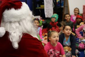 Webster - Danella Christmas Project - Santa looking over the children