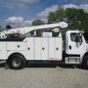 Mechanic Truck Passenger Side Singe Cab Utility Body Crane Air Compressor
