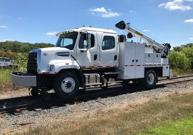 Specialty Equipment Spotlight: Hi-Rail Section Truck